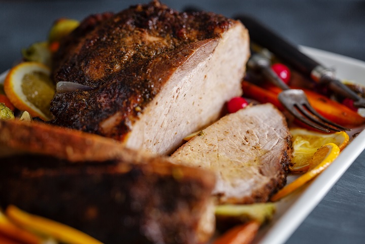Grilled pork